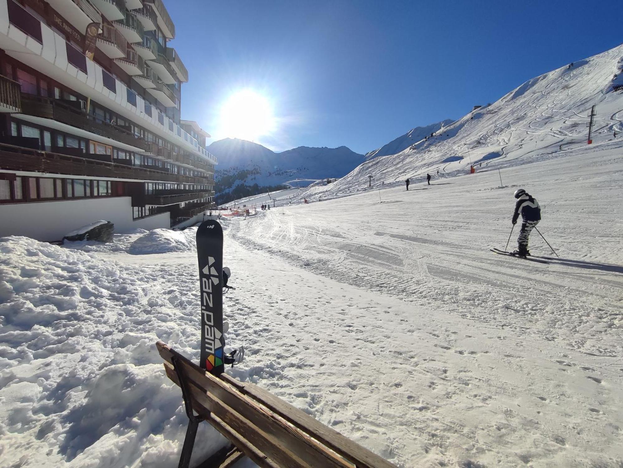 Studio Cosy 2100M Pied Des Pistes-Direct To Ski Slopes-Ski In Ski Out-La Plagne Aime 2000 Екстериор снимка